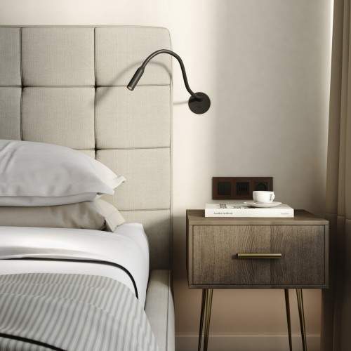 Applique Lucca Recessed noir mat Astro Lighting Valente Design mise en scène