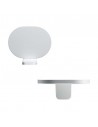 Applique murale blanche Oplight Flos blanc  extra fine à LED