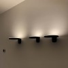 Applique murale LED Oplight Flos noir Valente Design