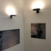 2 appliques murales à LED Oplight Flos noir