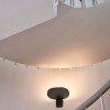 Applique murale à LED pour cage d'escalier. Oplight Flos noir