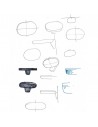 Le designer Jasper Morrison est le créateur de l’innovante applique Oplight pour la maison Flos.