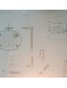 Plan d'assemblage - chaque composant de Oplight est séparable, remplaçable et recyclable.