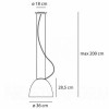 Suspension Nur Gloss Mini plan Artemide