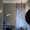 Plafonnier-suspension Turciu 16 nickel Catellani and Smith Valente Design mise en scène