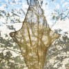 Lampadaire Shadow Catellani and Smith Valente Design toile en laiton détail