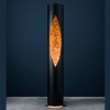 Lampadaire Colonna feuille couleur cuivre Catellani and Smith Valente Design allumé