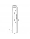 Dimension lampadaire Colonna Catellani and Smith Valente Design