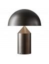 Lampe de table Atollo metal bronze Oluce Valente Design