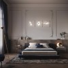 Applique Luce che dipinge Catellani and Smith Valente Design dans chambre