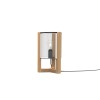 Lampe à poser Tristar 45 cm Royal Botania Valente Design teck verre fumé