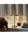 lampe à poser sans fil Ginger Marset Valente design laiton brossé