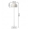 Lampadaire Tatou F de flos 