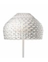 Lampe de table Tatou T1 blanche détail de flos