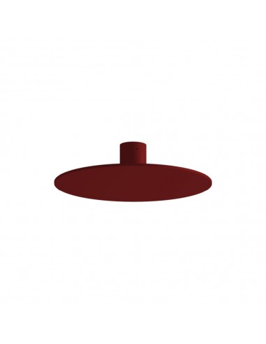 Applique  / Plafonnier Puzzle Mega Round Small rouge mat Studio Italia Design Valente Design