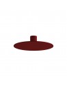 Applique  / Plafonnier Puzzle Mega Round Small rouge mat Studio Italia Design Valente Design