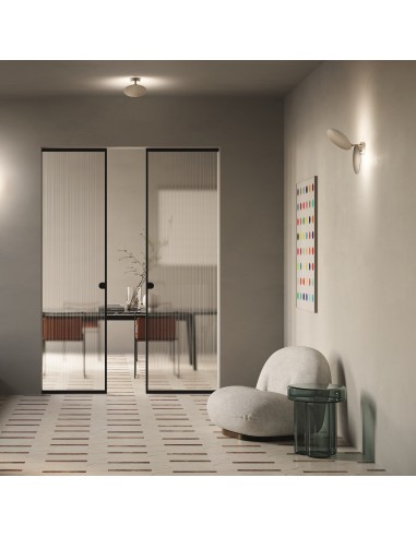 applique-plafonnier Puzzle Round single champagne Lodes-Studio Italia Design Valente Design