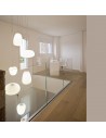 Suspension Rituals 7 Foscarini Valente Design  dans cage d'escalier