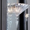Applique Mille Nuits 1 lumière Baccarat - Valente Design vue de côté