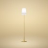 Lampadaire Birdie Easy jaune sable Foscarini Valente Design