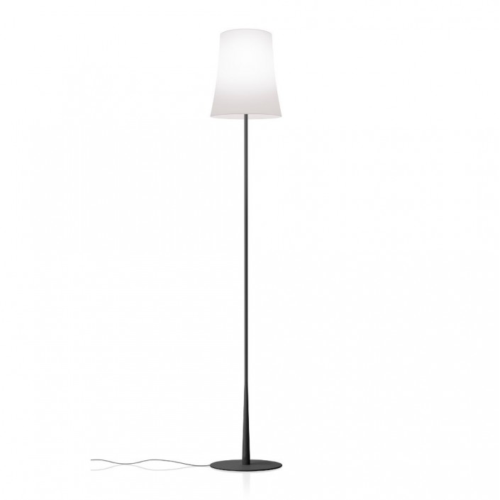 Lampadaire Birdie Easy noir Foscarini Valente Design