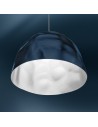 Suspension Bump pétrole Foscarini Valente Design vue de dessous