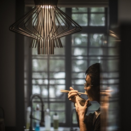 Suspension Allegretto Ritmico Foscarini Valente Design mise en scène