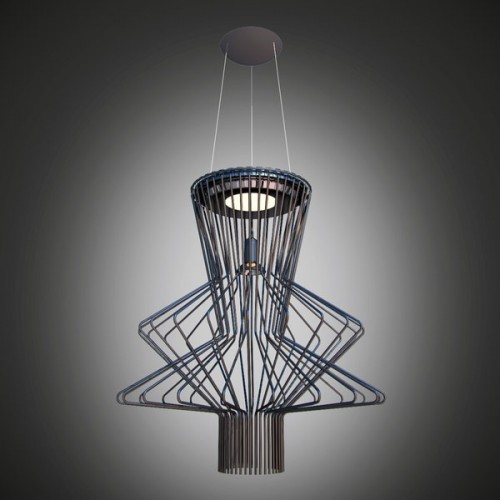 Suspension Allegro Ritmico Foscarini Valente Design éclairée