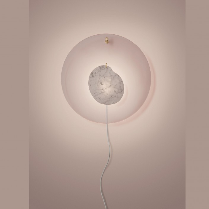 Applique Gioia rose Foscarini Valente Design