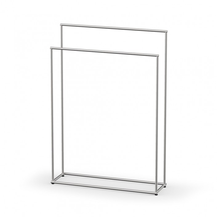 Acier mat - Porte-serviettes chic et design à poser Mikado MK HT - Decor Walther