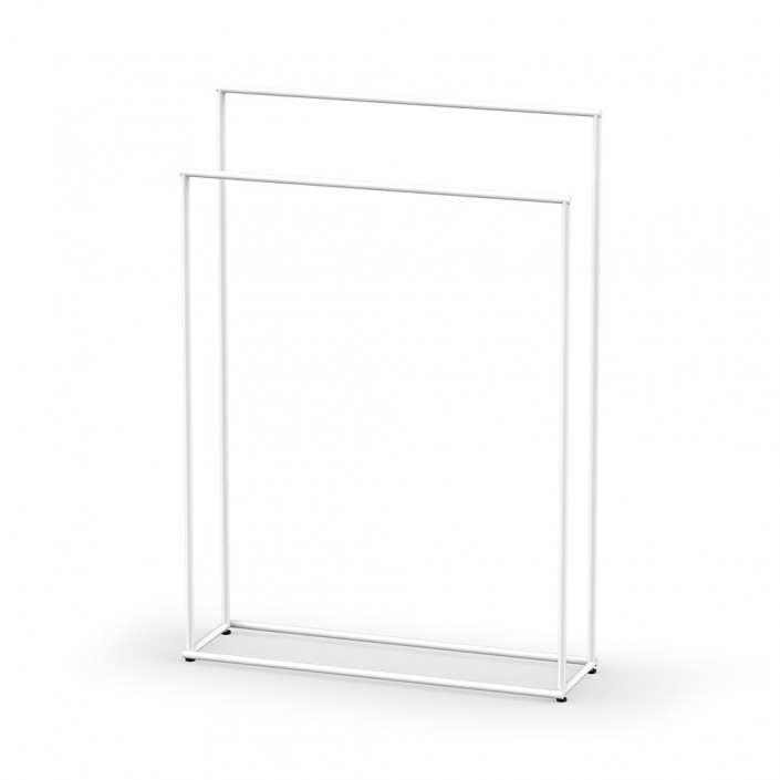 Blanc mat - Porte-serviettes chic et design  à poser Mikado MK HT -Decor Walther
