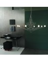 Suspension Lightweight Foscarini Valente Design dans bureau