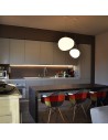 Suspensions Gregg  Foscarini Valente Design dans cuisine