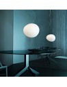 Suspension Gregg Grande Foscarini Valente Design mise en scène table