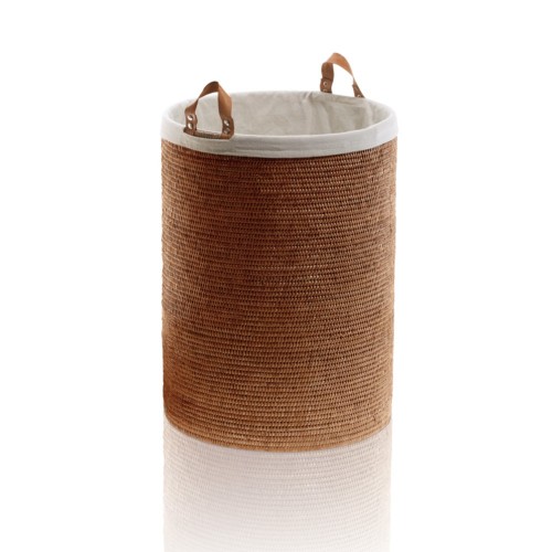 Corbeille à linge BASKET SPA - Rotin foncé - Decor Walther - Valentedesign.com