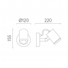 Dimension Jura Single Spot Astro Lighting Valente Design