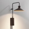 Applique Platet A/01 Outdoor noir Bover Valente Design