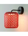 Applique Nans A/02 Outdoor rouge Bover Valente Design mise en scène