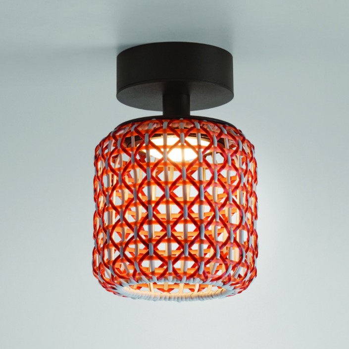 Plafonnier Nans PF/16 outdoor rouge Bover Valente Design