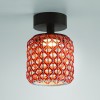 Plafonnier Nans PF/16 outdoor rouge Bover Valente Design