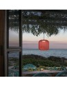 Suspensions Nans S/31 Outdoor rouge Bover Valente Design sur terrasse