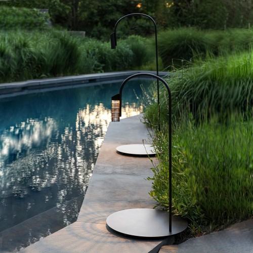 Lampadaires Caule et Caule Nest Floor Outdoor Flos Valente Design
