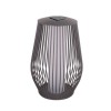 Lanterne solaire et rechargeable Mandaley gris espace Les Jardins Valente Design