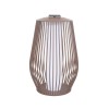 Lanterne solaire et rechargeable Mandaley Corten Les Jardins Valente Design