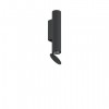 Applique - plafonnier Flauta H225 Riga outdoor noir Flos Valente Design