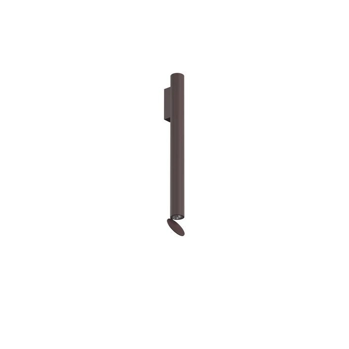 Applique - plafonnier Flauta H500 Riga outdoor marron foncé Flos Valente Design