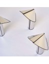 Lampes de table Chiara aluminium Flos Valente Design
