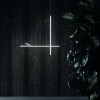Suspension Coordinates 1 argent Flos Valente Design mise en scène