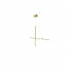 Suspension Coordinates 1 champagne Flos Valente Design