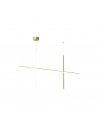 Suspension Coordinates 2 champagne Flos Valente Design
